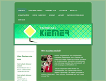 Tablet Screenshot of fahrschule-kiemer.de